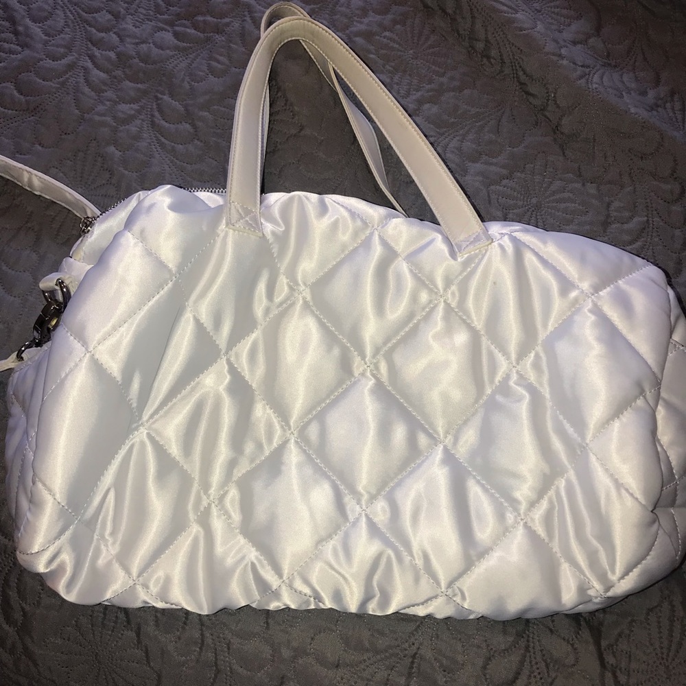 White Duffle Bag